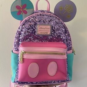 Loungefly: Limited Edition (Main Attraction) Small World Backpack